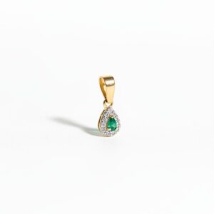 Dije Gota Circones Verdes