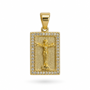 Placa Cristo Borde Circones
