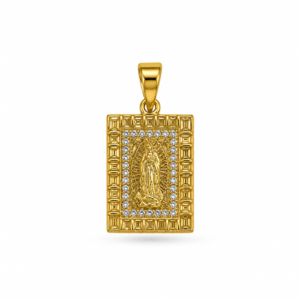 Dije Placa Virgen Guadalupe