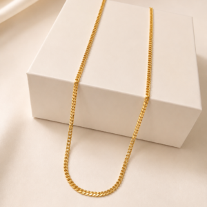 Cadena Cubana 2mm 60cm