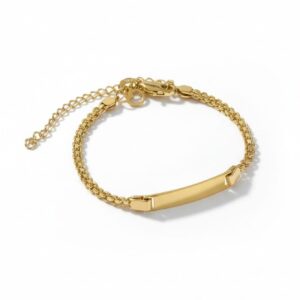 Pulsera Placa Tejido Chino