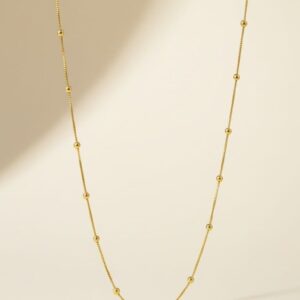Cadena Veneciana Delgada Balín 50cm
