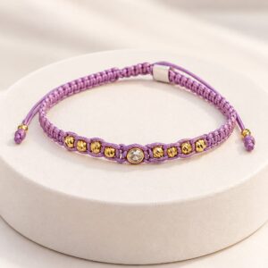 Pulsera tejida balin