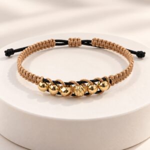 Pulsera tejida balin
