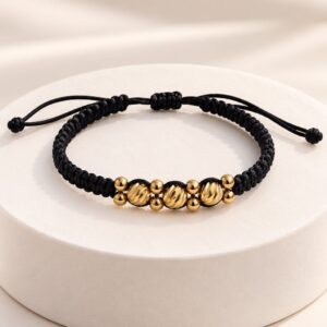 Pulsera tejida balin